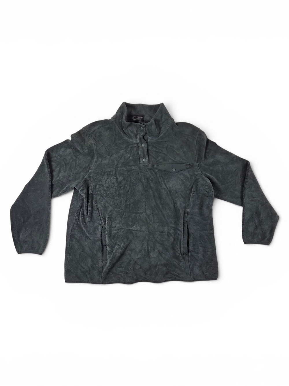 32 Degrees Heat Charcoal Gray Women's Fleece Pullover - Picture 3 of 9